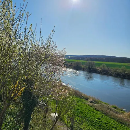 アパート Haus An Der Weser