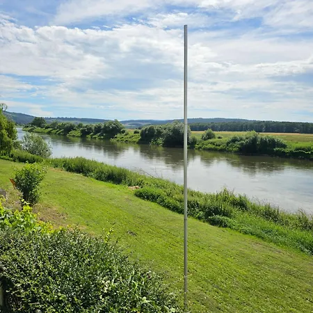 アパート Haus An Der Weser *