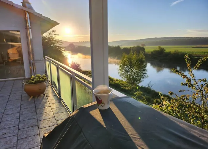 Haus An Der Weser Апартаменты *